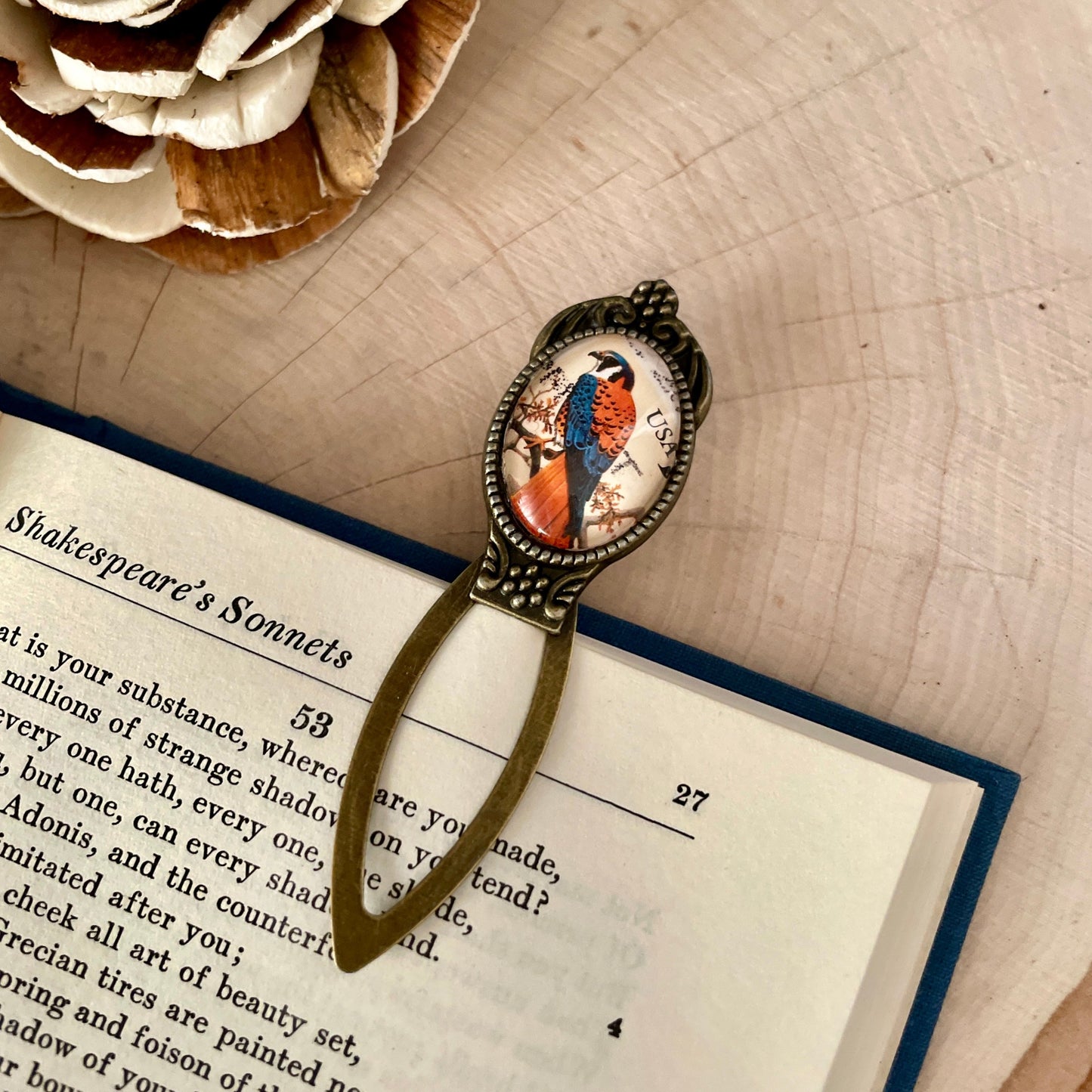 American Kestrel Stamp Bookmark