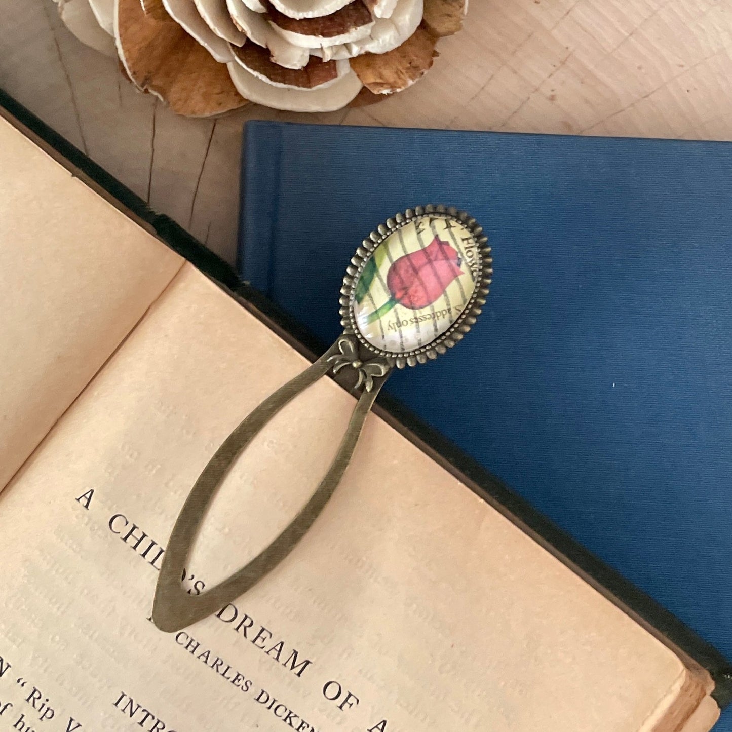 Tulip Stamp Bookmark