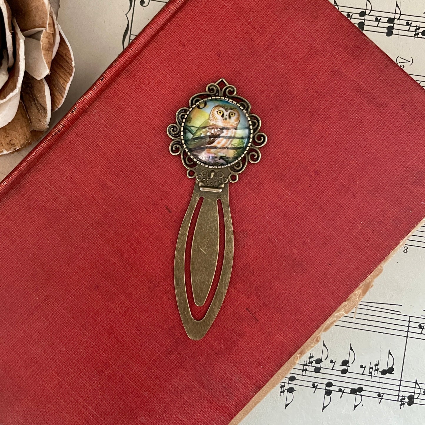 Owl Stamp Bookmark