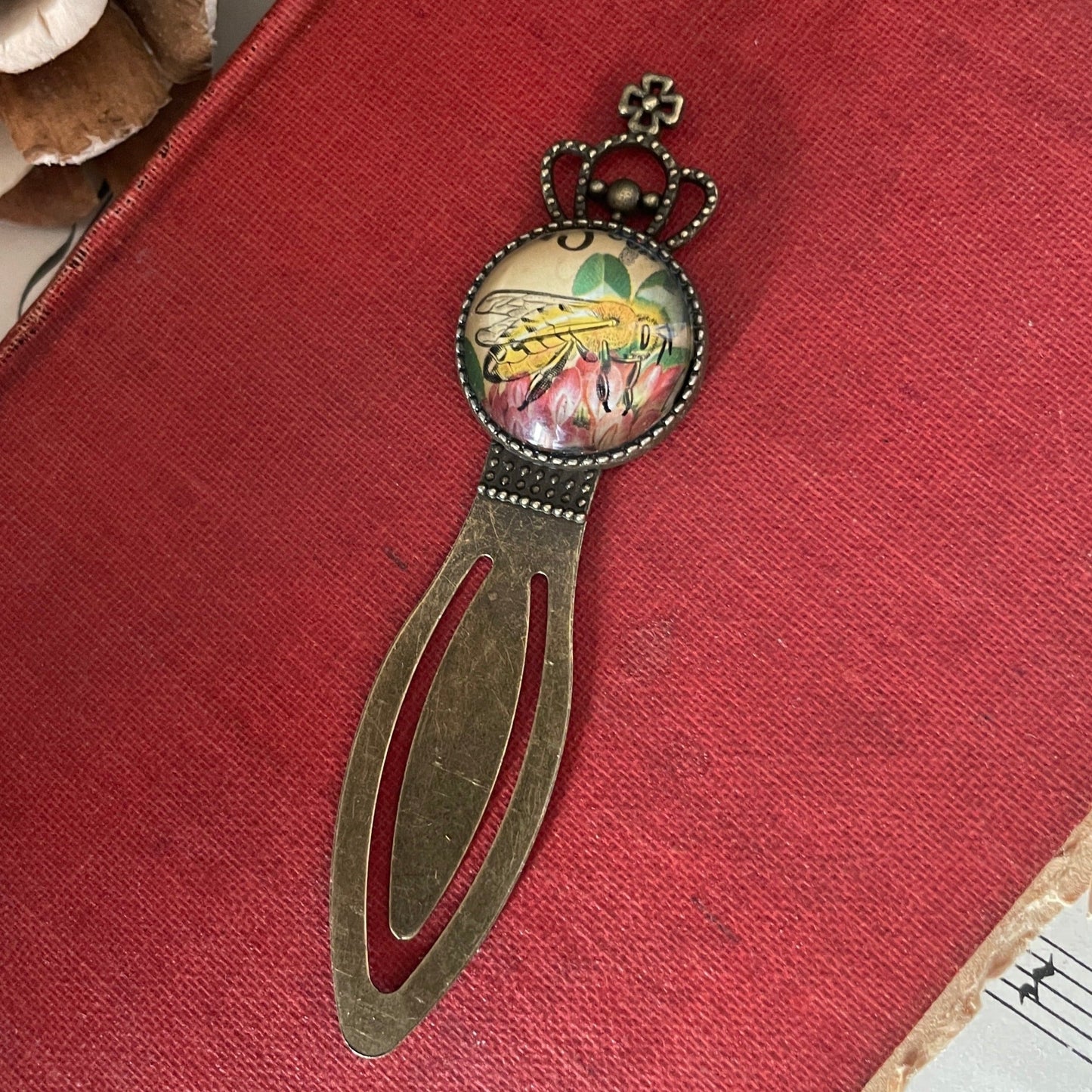 Honeybee Stamp Bookmark