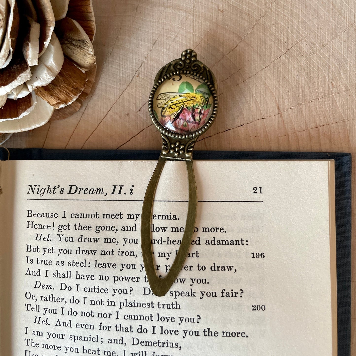 Honeybee Stamp Bookmark