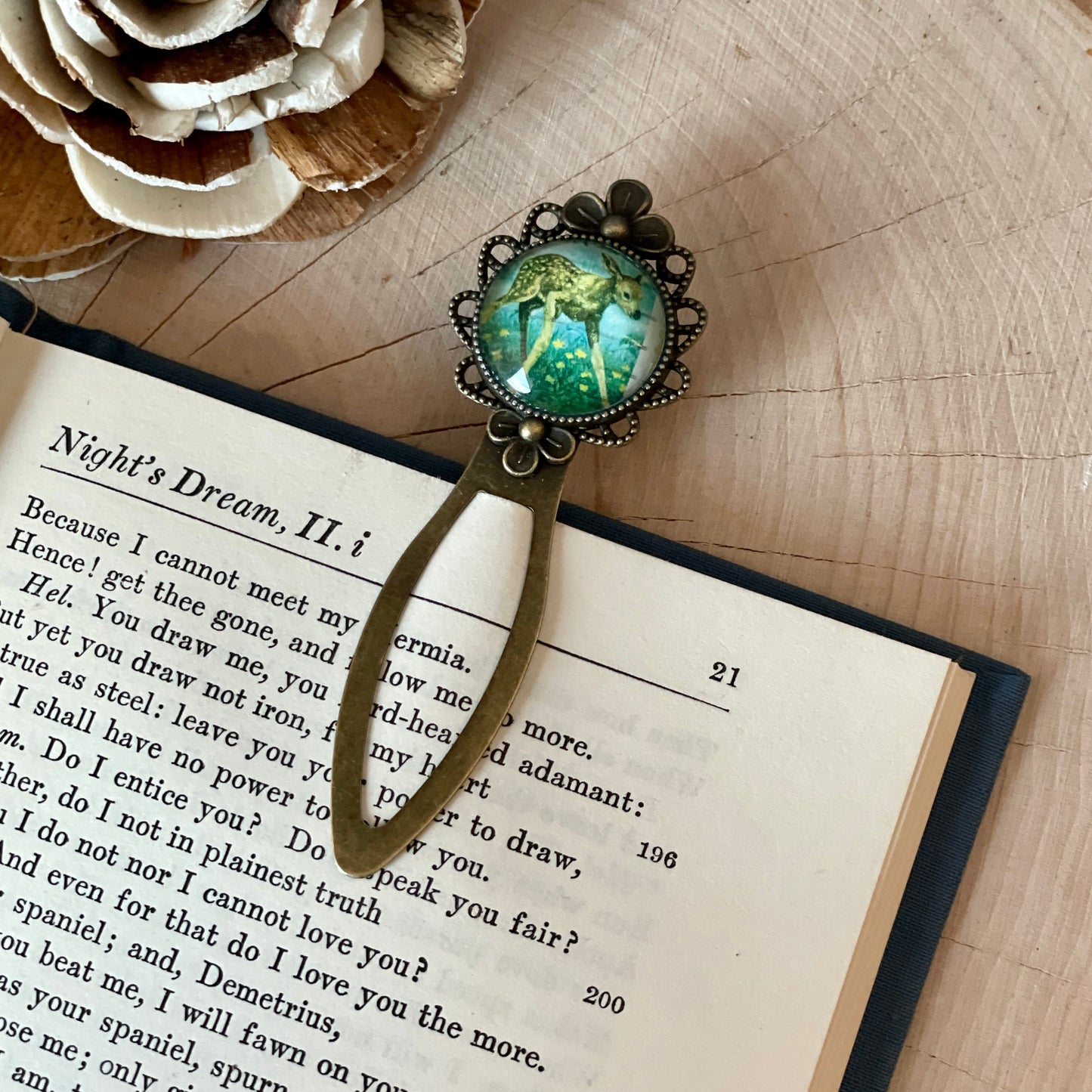 Fawn Baby Deer Stamp Bookmark