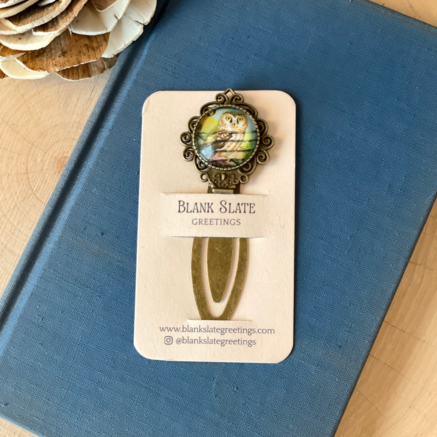 Owl Stamp Bookmark
