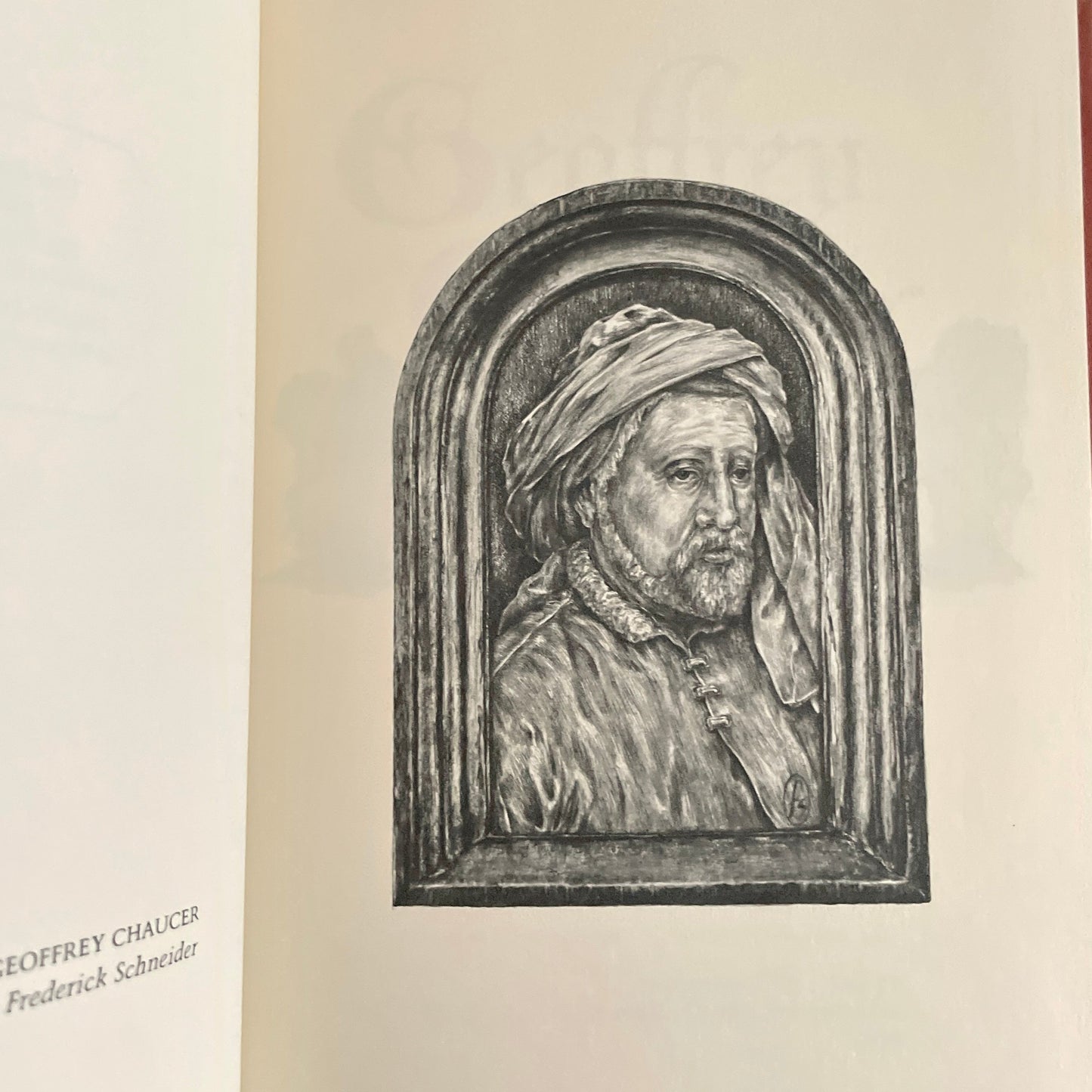 Canterbury Tales by Geoffrey Chaucer - Leather The Franklin Library Limited Edition Collector's Edition 1978