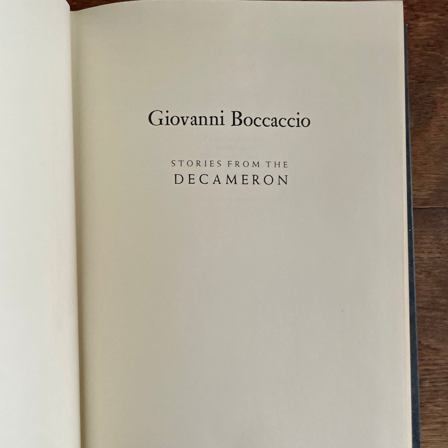 Giovanni Boccaccio - Stories from The Decameron - Leather The Franklin Library Limited Edition Collector's Edition 1978