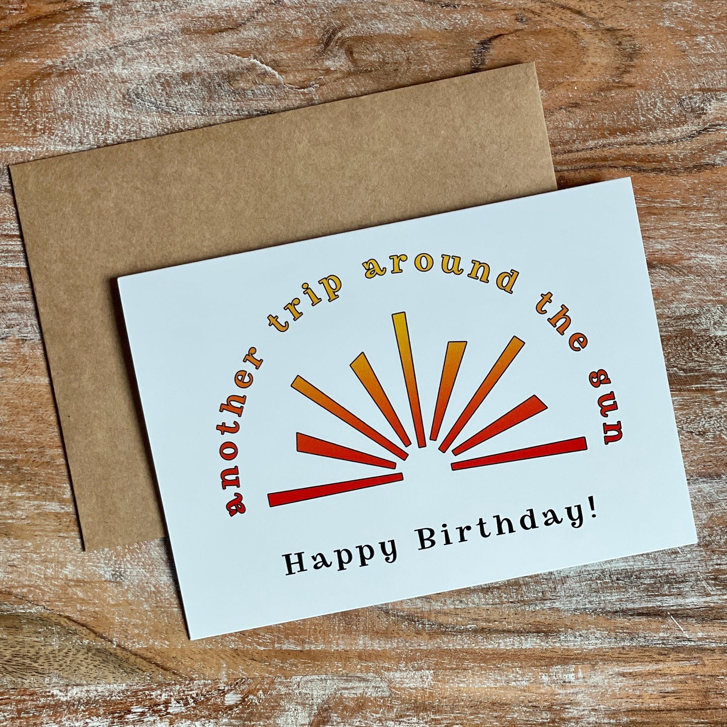 Another Trip Around the Sun Birthday Card