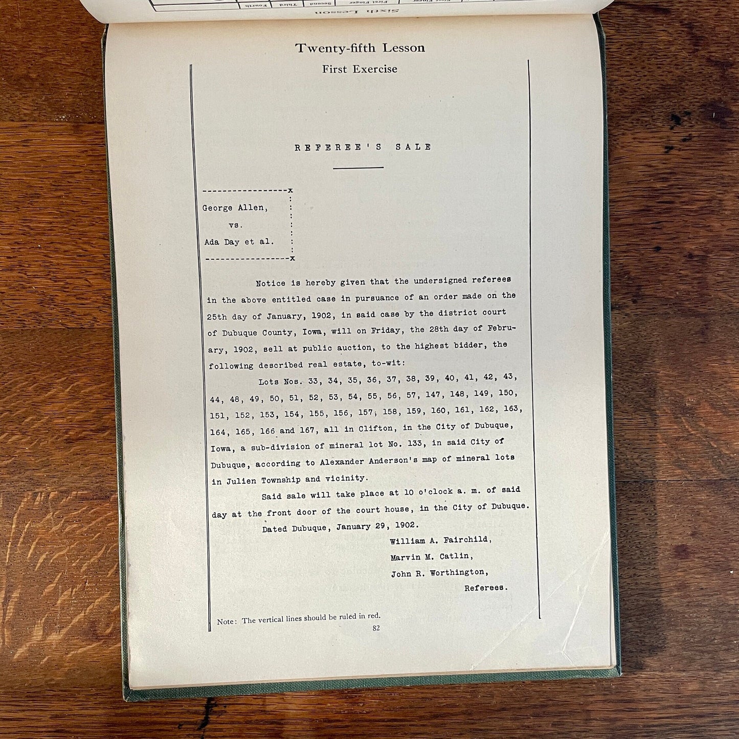 Antique Rational Typewriting Single Keyboard Edition Instructional Book by Gregg Publishing Company