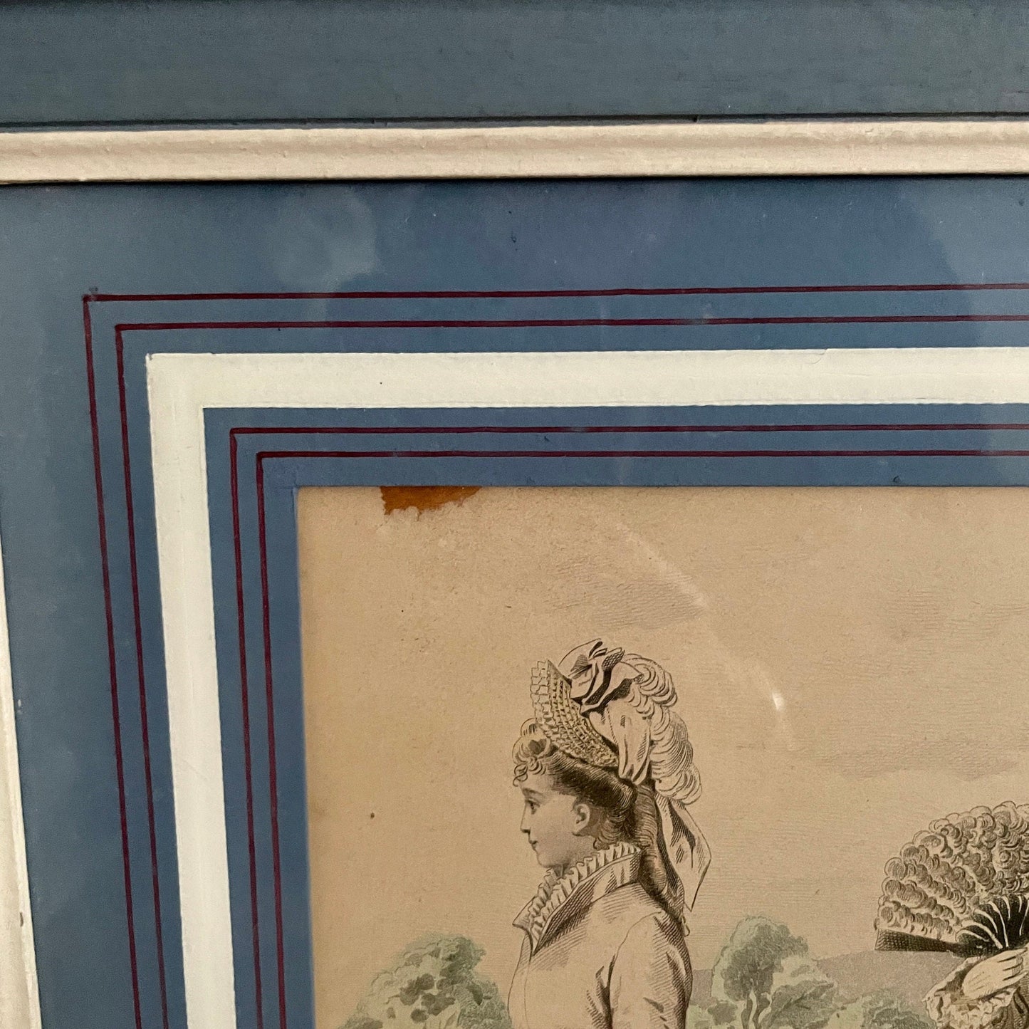Antique Victorian Moine et Falconer Paris Framed Original Catalog Advertisement