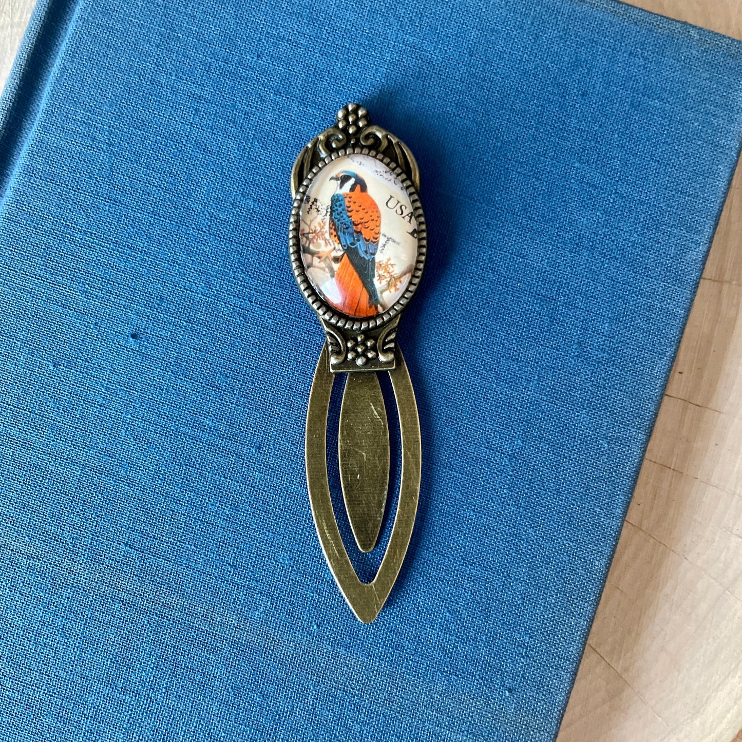 American Kestrel Stamp Bookmark