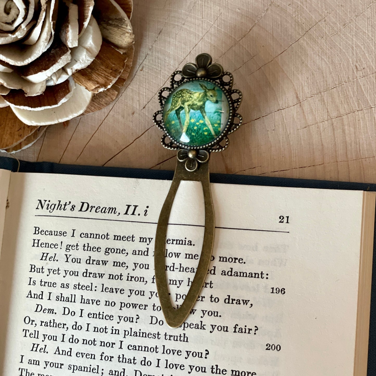 Fawn Baby Deer Stamp Bookmark
